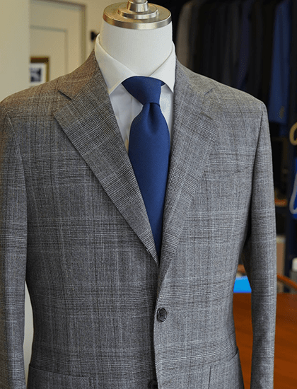 見た目と着心地を左右する“芯地選び”